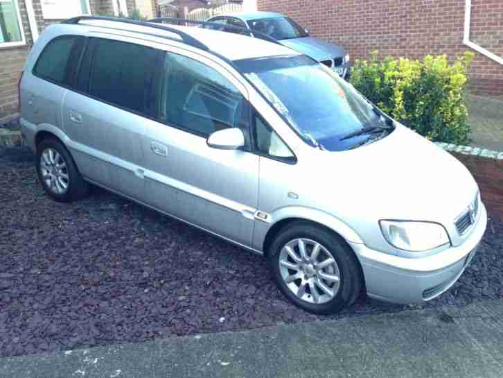 2005 VAUXHALL ZAFIRA BREEZE 1.6 16V SILVER