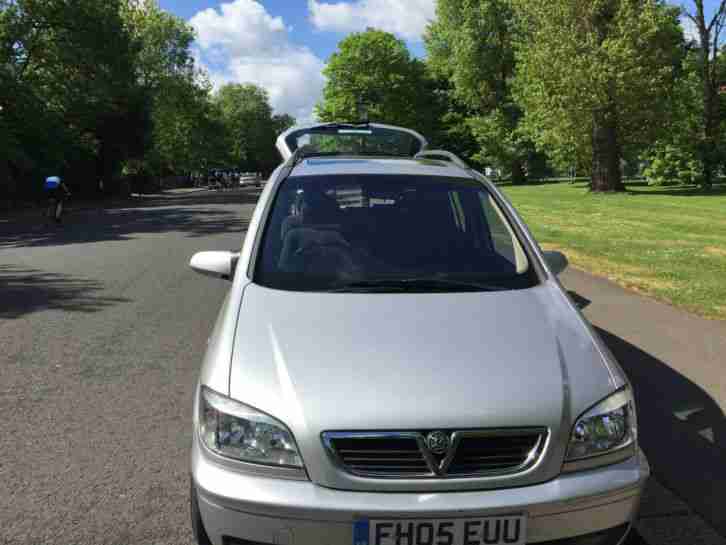 2005 VAUXHALL ZAFIRA ELEGANCE DTI SILVER