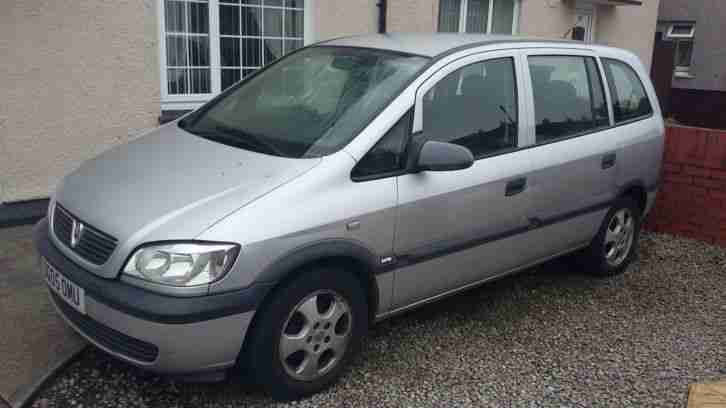 2005 VAUXHALL ZAFIRA LIFE SPARES OR REPAIR MOT 7 SEATER