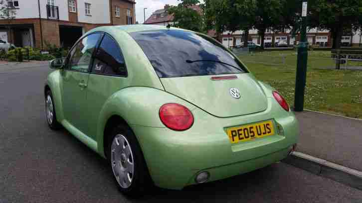 2005 VOLKSWAGEN BEETLE 1.6 (1 YEAR MOT & NO RESERVE)