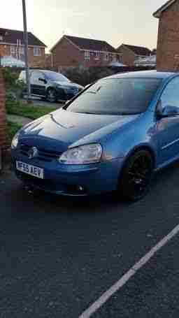 2005 VOLKSWAGEN GOLF GT TDI BLUE