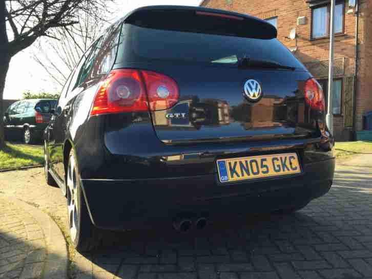 2005 VOLKSWAGEN GOLF GTI BLACK