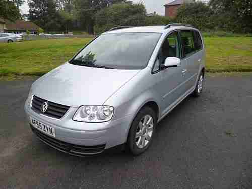 2005 VOLKSWAGEN TOURAN SE TDI 7 SEATER DIESEL