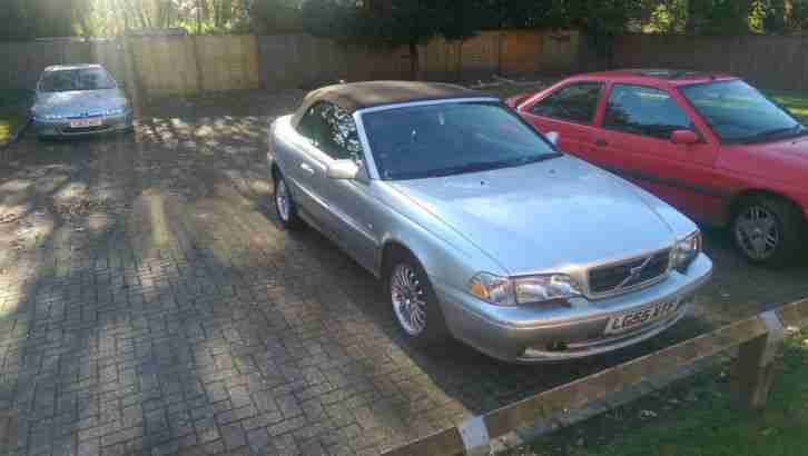 2005 VOLVO C70 T AUTO SILVER spares or repair.