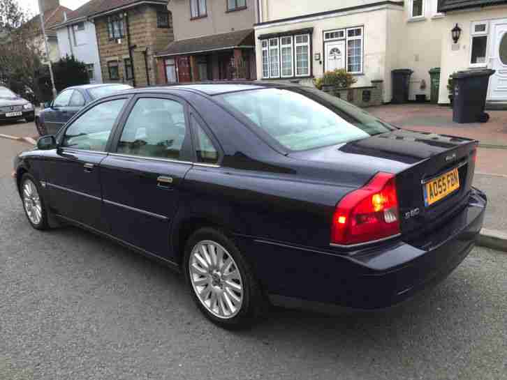 2005 VOLVO S80 MANUAL 2.4 DIESEL D5 SUPERB CAR. 2005 (55 PLATE)