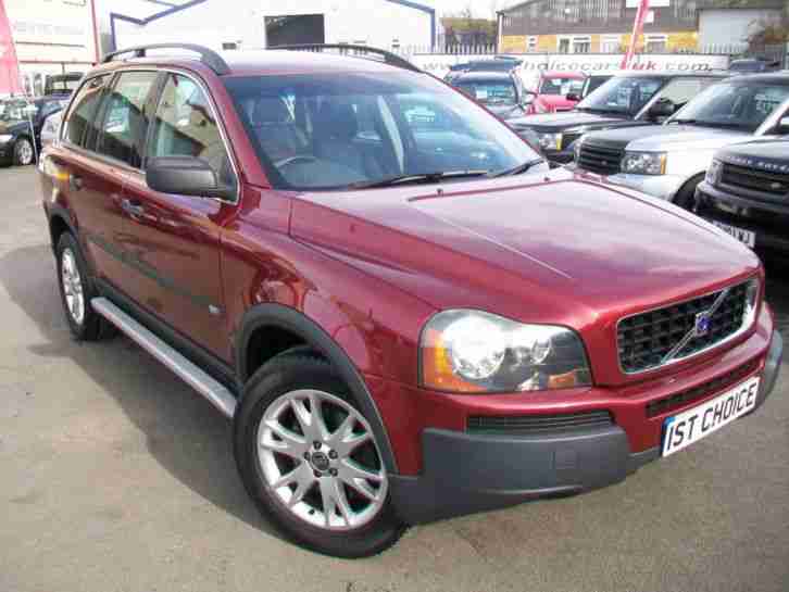 2005 VOLVO XC90 D5 SE AWD STUNNING METALLIC RED WITH LEATHER WINTER PACK 1