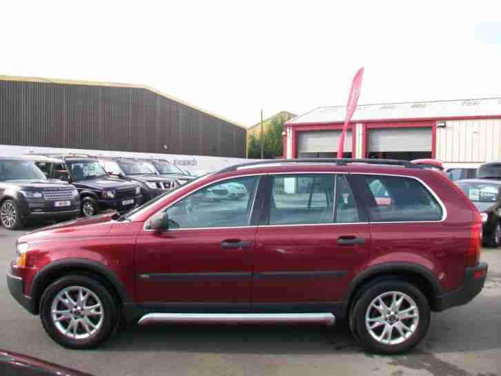 2005 VOLVO XC90 D5 SE AWD STUNNING METALLIC RED WITH LEATHER /WINTER PACK /1