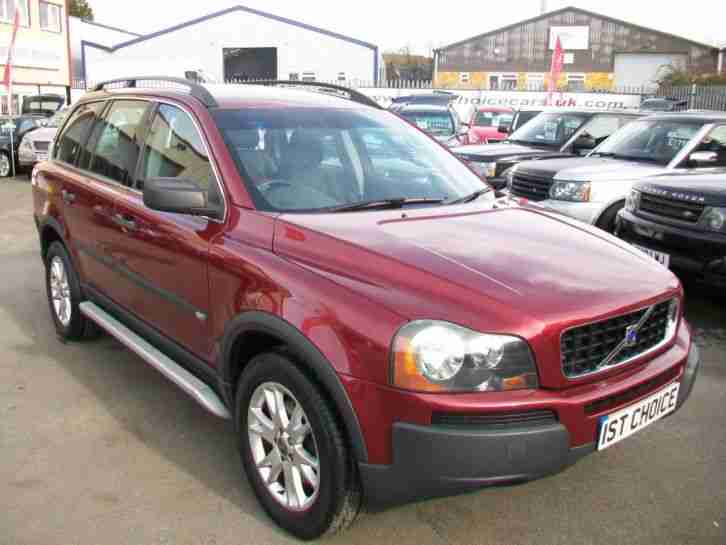 2005 VOLVO XC90 D5 SE AWD STUNNING METALLIC RED WITH LEATHER /WINTER PACK /1