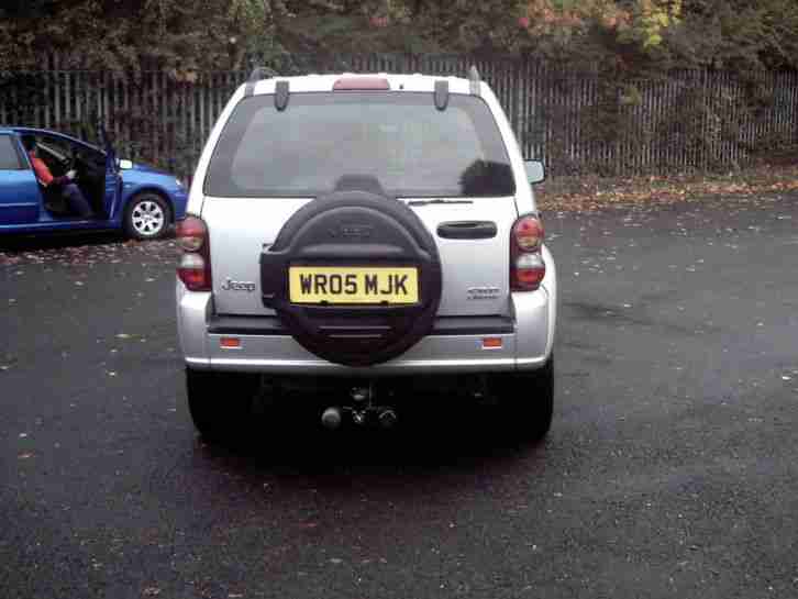 2005 jeep cherokee 2.8 crd ltd auto 5 door silver diesel