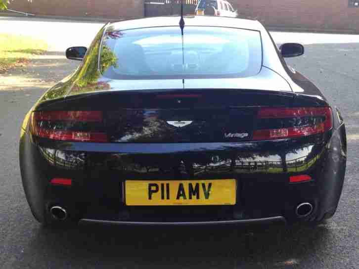 2006 06 Aston Martin Vantage 4.3 V8 6 speed manual 58K MILES FSH 2 OWNERS BLACK