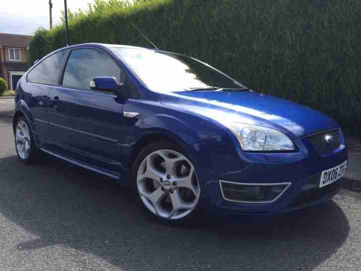 2006 06 FORD FOCUS ST 2 BLUE FSH REMAPPED 285 BHP P X SWAP WELCOME