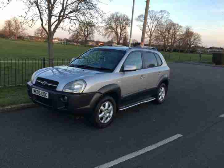 2006 06 HYUNDAI TUCSON 2.0 CRTD CDX SILVER VGC