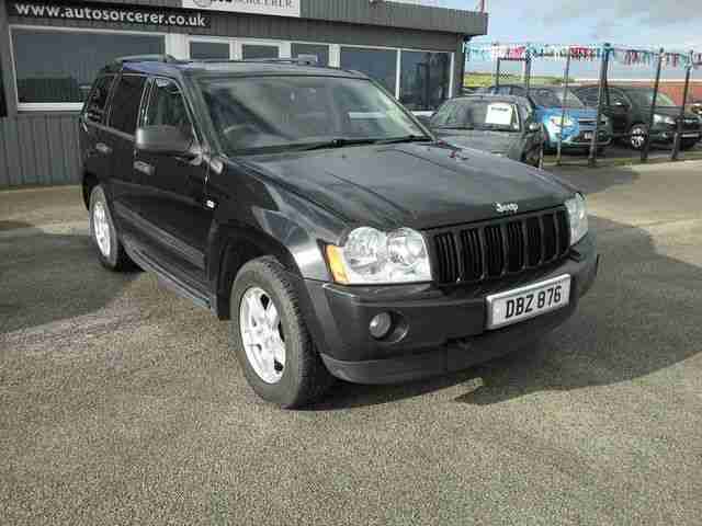 2006 06 JEEP GRAND CHEROKEE 3.0 V6 CRD LIMITED 5D AUTO 215 BHP DIESEL