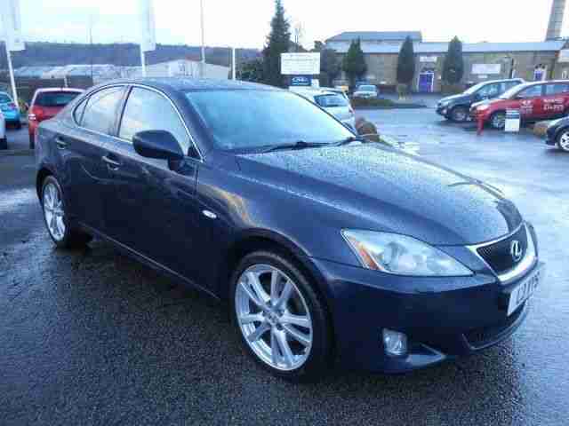 2006 06' LEXUS IS DIESEL SALOON 220d Sport 4dr IN BLUE