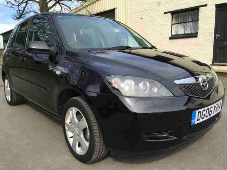 2006 06 Mazda 2 1.4 Sakata 5 Door Met Panther Black LOW MILEAGE