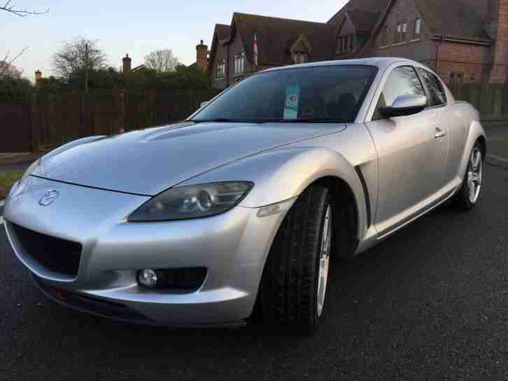 2006 06 Mazda RX-8 1.3 (190bhp) 5 Speed manual Silver metallic, Genuine 72k