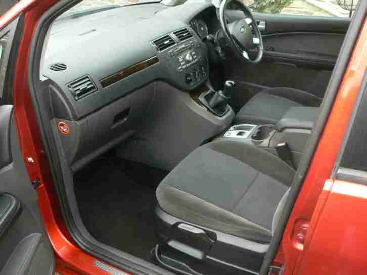 2006 / 06 Metallic Red Ford C Max 1.6 TDCI Ghia One Private Owner ,Low Mileage