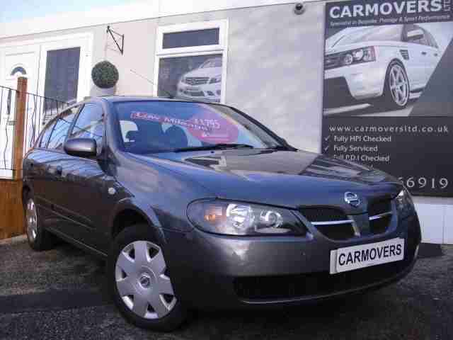 2006 06 NISSAN ALMERA 1.5 S 5D 96 BHP ( VERY NICE CAR )