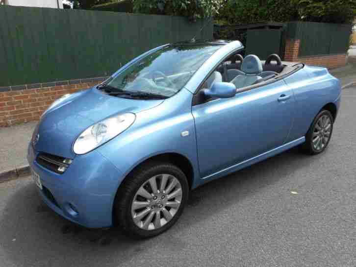 2006/06 NISSAN MICRA 1.6 SPORT C+C BLUE