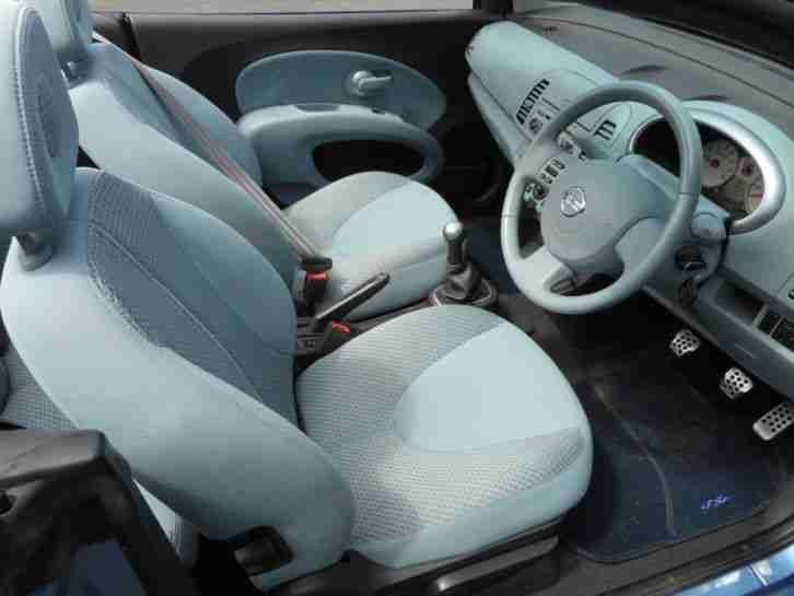 2006/06 NISSAN MICRA 1.6 SPORT C+C BLUE