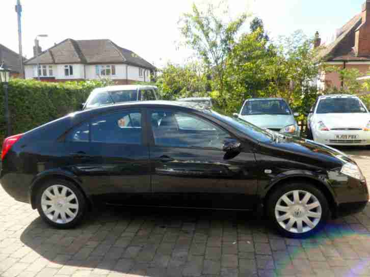 2006 06 Nissan Primera 1.8 SX Satnav Reverse camera. Full service history