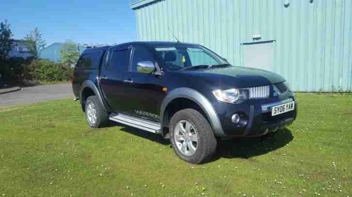 2006 06 PLATE MITSUBISHI L200 WARRIOR D4D 4X4 D CAB PICK UP