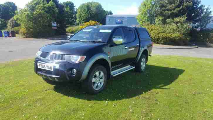2006 06 PLATE MITSUBISHI L200 WARRIOR D4D 4X4 D-CAB PICK UP