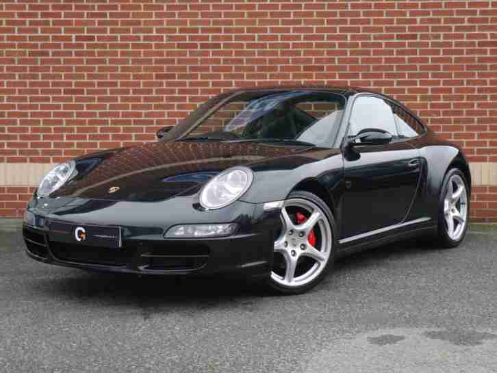 2006 06 Porsche 911 3.8 (350bhp) 4X4 Auto Carrera4 S Tiptronic S (Black, Petrol)