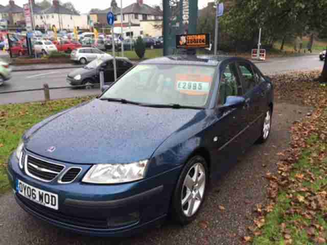 2006 06 SAAB 9-3 1.9 DTH VECTOR SPORT 4D 150 BHP DIESEL