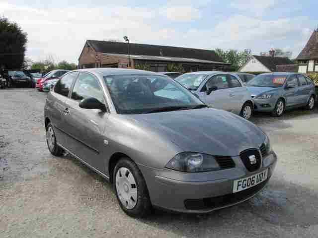 2006 06 SEAT IBIZA 1.2 REFERENCE 3DR LOW MILES ONLY 59000 MILES SERVICE HISTORY