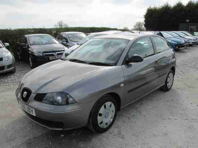 2006 06 SEAT IBIZA 1.2 REFERENCE 3DR LOW MILES ONLY 59000 MILES SERVICE HISTORY