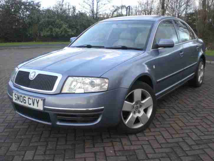 2006 06 SKODA SUPERB 2.0 TDI PD 140 ELEGANCE SAT/NAV FULL LEATHER