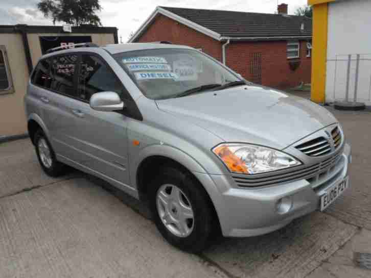 2006 06 SSANGYONG KYRON 2.0 TD SE 5 DOOR AUTOMATIC