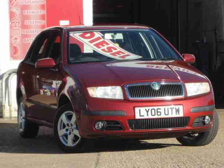 2006 (06) Skoda Fabia 1.9 TDI PD 100bhp Elegance Turbo Diesel 5 Door 85000 Miles