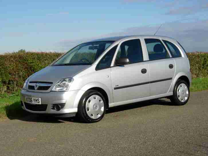 2006 06 VAUXHALL MERIVA 1.4 16v LIFE 5 DOOR A/C FULL MAIN DEALER SERVICE HISTORY