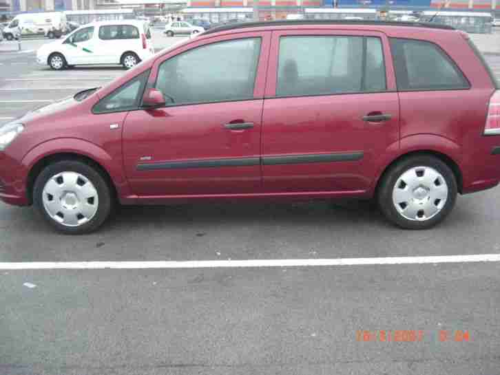 2006 06 VAUXHALL ZAFIRA 1.6 LIFE reduced xmas bargain
