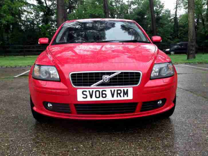 2006 06 VOLVO S40 1.8 SPORT 4 DOOR MANUAL RED PX SWAP SWOP