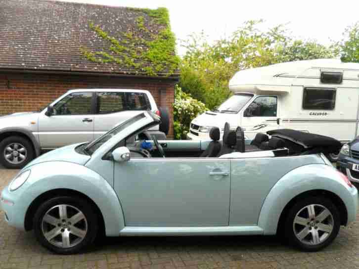 2006 06 Volkswagen Beetle Convertible.1.6 Luna. Aircon. FULL s/hist. 13 stamps.