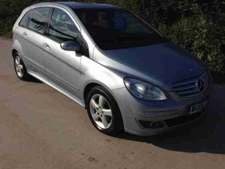 2006 06 reg Mercedes-Benz B200 2.0TD Diesel B Class CVT SE Auto Met Blue