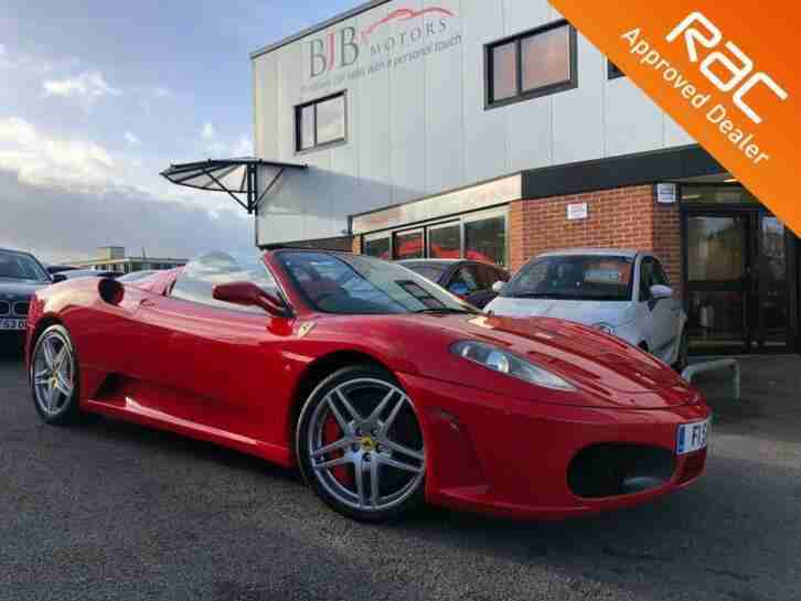 2006 55 FERRARI 430 4.3 SPIDER F1 2D AUTO 479 BHP 34K MILES