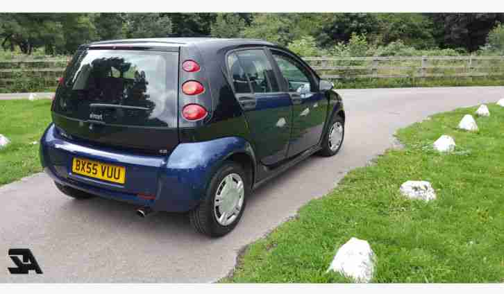 2006 (55 REG) SMART ForFour 1.5 Litre CDI Pulse 68bhp 5dr Manual Blue/Black