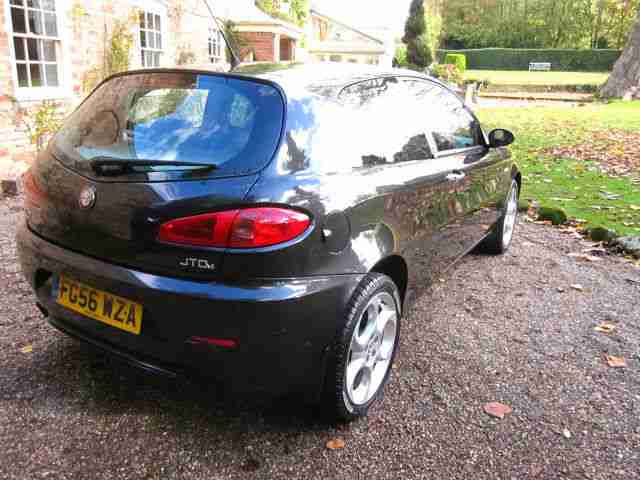 2006/56 Alfa Romeo 147 1.9JTD M-JET Lusso Diesel 3 Door BLACK