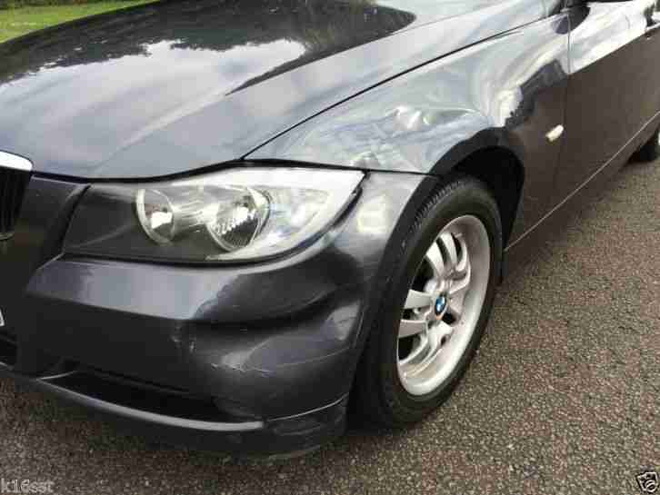 2006 56 BMW 318 E90 3 SERIES FULL HISTORY MOT **SALVAGE DAMAGED CAT D**
