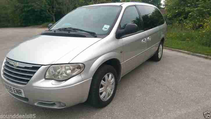 2006 56 CHRYSLER GRAND VOYAGER LTD XS AUTO SILVER ONLY 1 FORMER KEEPER 98K
