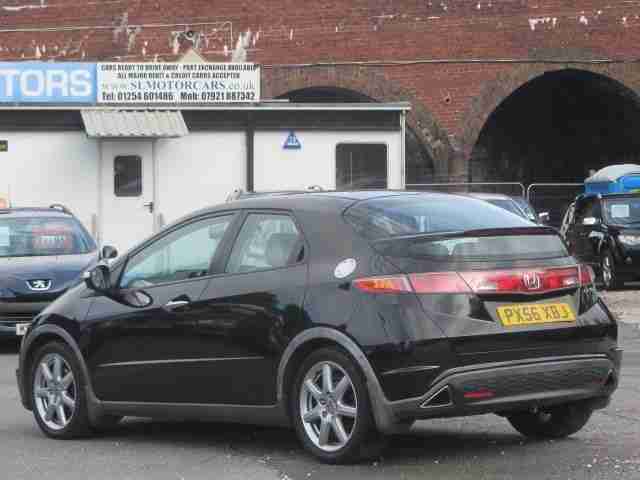 2006 56 HONDA CIVIC 2.2 SPORT I-CTDI 5D 140 BHP DIESEL XENON HEADLIGHTS