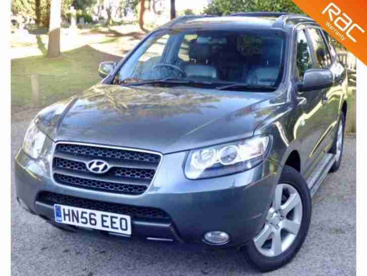 2006 56 HYUNDAI SANTA FE 2.2 CDX CRTD 148 BHP DIESEL 7 SEATS! 47MPG! HIGH SPEC!