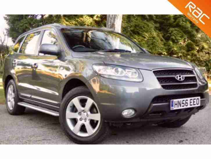 2006 56 HYUNDAI SANTA FE 2.2 CDX CRTD 148 BHP DIESEL 7 SEATS! 47MPG! HIGH SPEC!