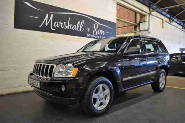 2006 56 JEEP GRAND CHEROKEE 3.0 V6 CRD LIMITED 5D AUTO 215 BHP DIESEL