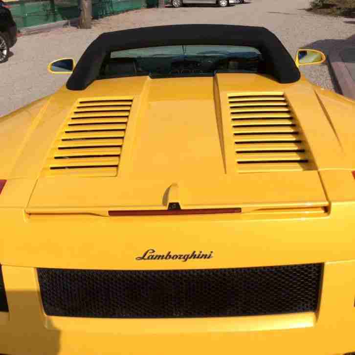 2006 (56) Lamborghini gallardo spyder E gear *18K full Lamborghini history