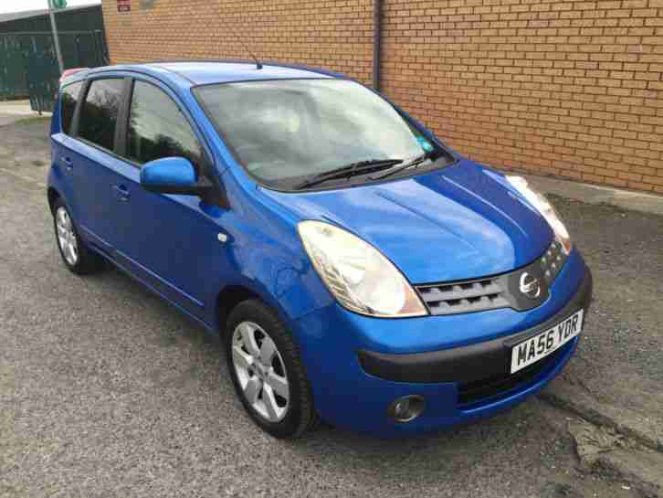 2006 56 NISSAN NOTE SVE DCI LOW 55843 MILES FSH MOT 14/1/17 1 KEEPER CLEAN CAR